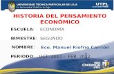 UTPL-HISTORIA DEL PENSAMIENTO ECONÓMICO-II-BIMESTRE-(OCTUBRE 2011-FEBRERO 2012)