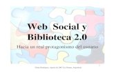 Web Social y  Biblioteca 2 0