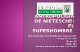 Antropologia de nietzsche el superhombre