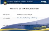 Historia De La ComunicacióN 1