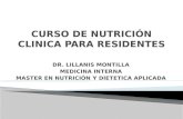 Curso de nutrición clinica para residentes