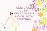 Elie saab 2013 vestidos de novia alta costura