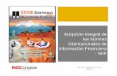 Adopción integral de las Normas Internacionales de Información Financiera – NIIF