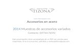 Catálogo de joyas en acero para ventas al por mayor en Colombia