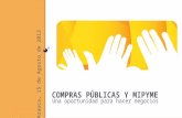 Compras públicas y Mipyme en Colombia Prospera.