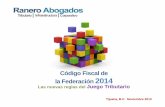 Código fiscal de la federación  2014    ranero  abogados,