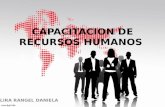 Capacitacion de recursos humanos
