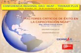 William Aranda CIAC CORPAC PERU Factores Criticos Exito Capacitacion Nueva Generacion Profesionales Aviacion