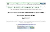Sintesis informativa 26 12 2012