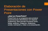 Elaboración de presentaciones con power point