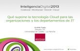 Qué supone la tecnología Cloud para las organizaciones y los departamentos de IT