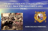 Razón colonial en la historia del perú
