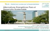 Alternativas Energéticas Para el Desarrollo Sustentable, ICLEI.