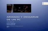 DESARME Y ARMADO DE UN PC