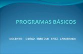 Programas basicos