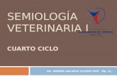 Semiología Veterinaria - Generalidades