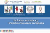 Inclusión educativa y derechos humanos en España - Capacitalia