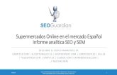 SEOGuardian - Supermercados Online - Informe SEO y SEM