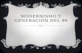 Modernismo y generación del 98.introducción