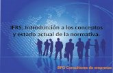 Introducción aplicación IFRS en CHile