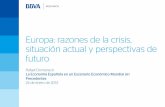 Europa: razones de la crisis, situación actual y perspectivas de futuro