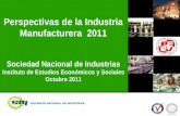 Perspectivas de la Industria Manufacturera  2011