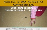 Activitat competencial, interdisciplinar i intercultural