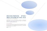 Resumen PSU Matemáticas