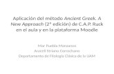 Aplicación del método Ancient Greek 2 de Ruck