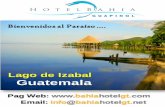 Hotel Bahia Guapinol Mariscos Lago de Izabal