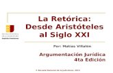 ENJ-200 La Retórica: Desde Aristóteles al Siglo XXI