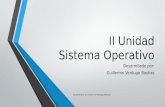 2da. unidad sistemas operativos