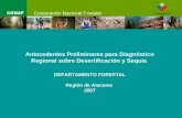 Diagnóstico Desertificacion Región de Atacama