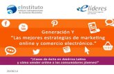 Presentación Webinar eLideres 26/6 “Generación Y: Estrategías de Marketing Online & eCommerce”