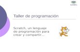 Taller "Scratch, una herramienta para crear y compartir"
