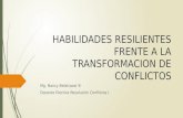 Habilidades Resilentes Frente a la Transformación de Conflictos