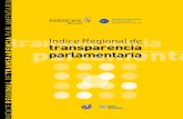 Indice regional de transparencia parlamentaria 2008 poder ciudadano
