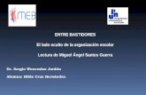 ENTRE BASTIDORES-LECTURA  DE ANGEL SANTOS GUERRA