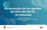 Reconversión de las agendas de I+D+i del SNCTA en Colombia