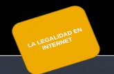 Legalidad en Internet