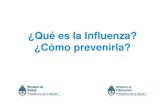 Influenza Como Prevenirla