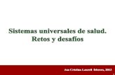 Presentación Dra. Asa Cristina Laurell "Sistemas Universales de Salud: retos y desafíos"