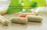 Medicina herbolaria mexicana