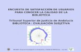 Evaluacion Subjetiva Biblioteca TSJA - 2006