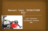 Manual lego ‘mindstorm nxt’