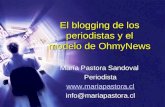 El Blogging De Los Periodistas Y El Modelo OhmyNews