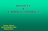 "Bosques y Cambio Climático"