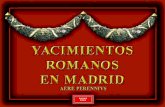 Yacimientos romanos en la Comunidad de Madrid