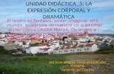 Unidad didáctica 5. LA EXPRESIÓN CORPORAL Y DRAMÁTICA