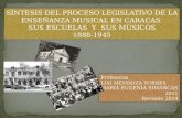Educación musical en venezuela (1888 - 1945)